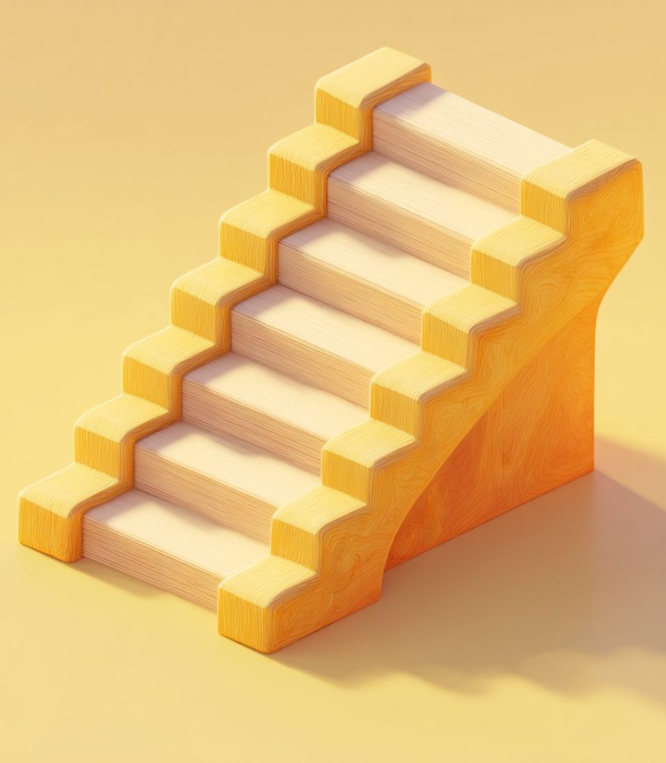 trappa som går uppåt