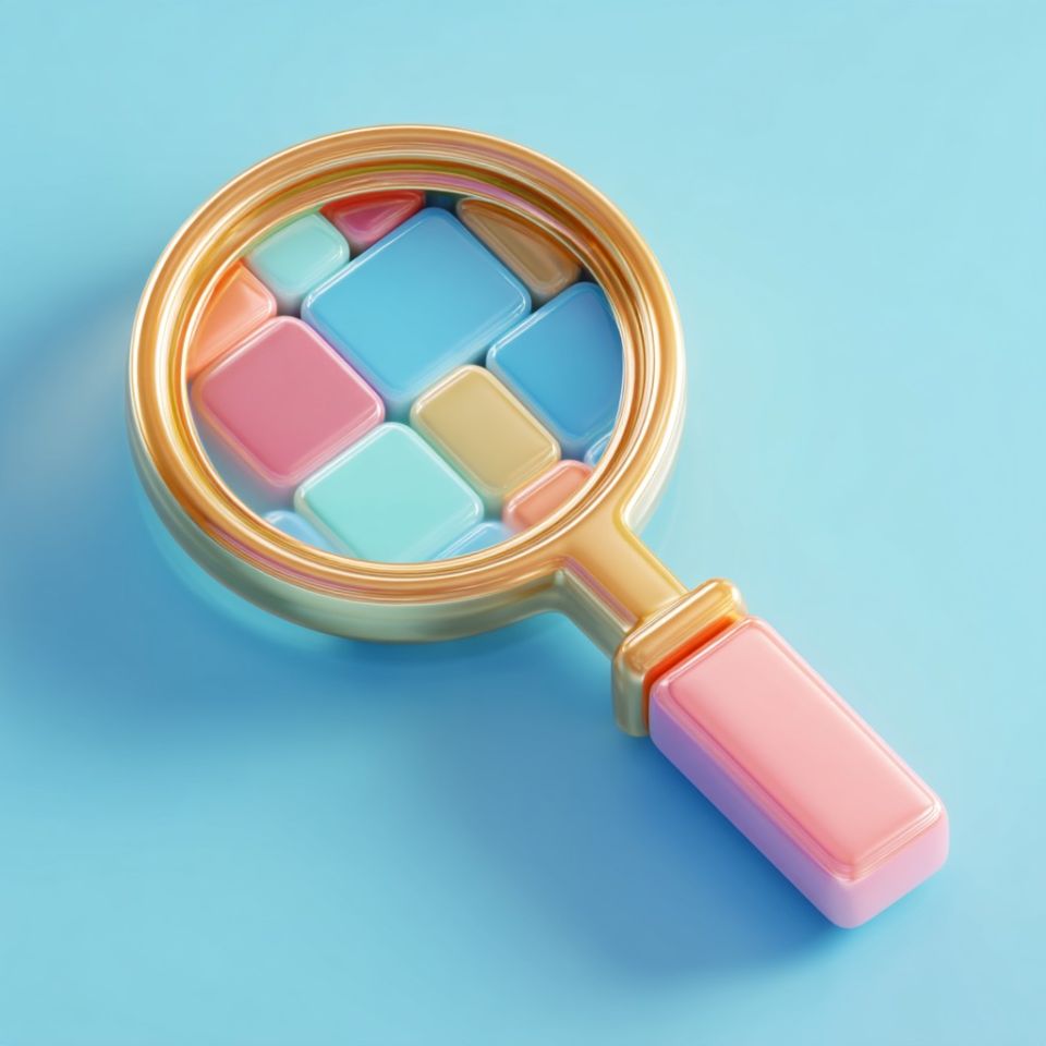 ett förstoringsglas