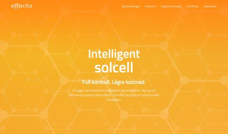 startsidans Hero på effecta.se