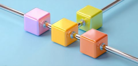 flera boxar ihopkopplade