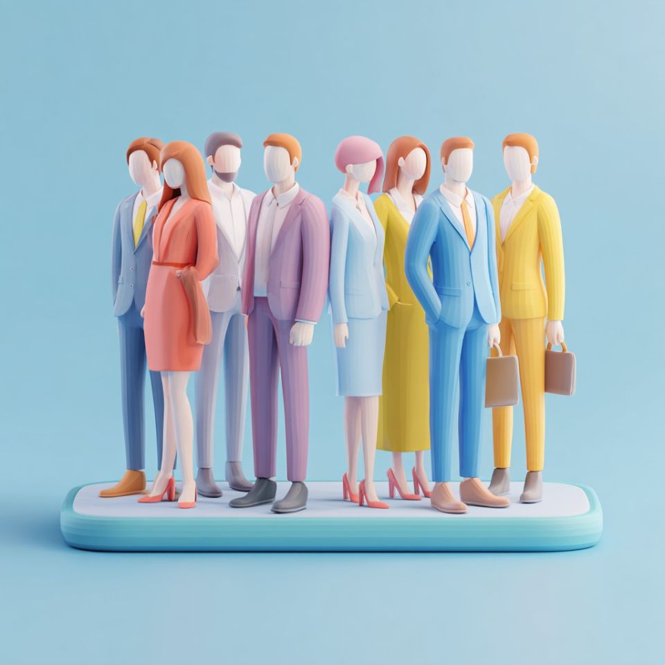 ett gäng företagsledare