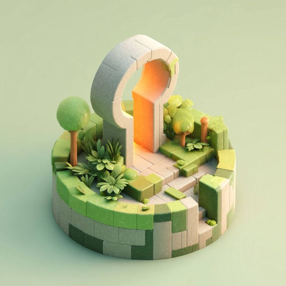 Ett nykelhål som representerar loggan för Open Source eller Öppenkällkod