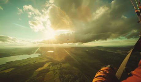 Skärmflygning över sverige