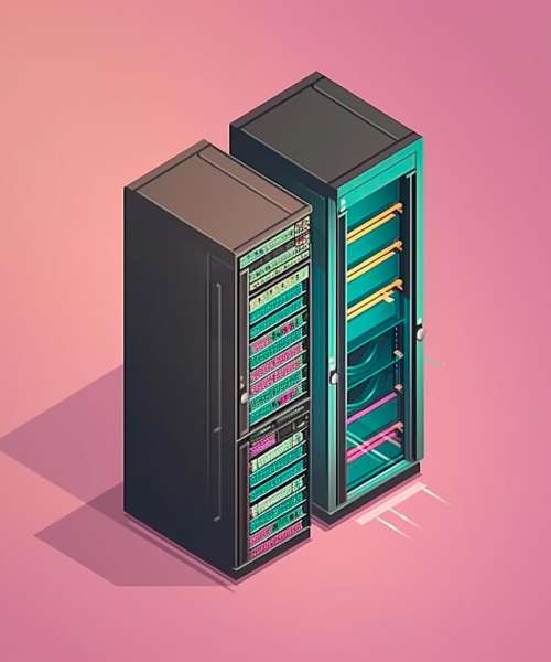 moderna 19tum serverrack
