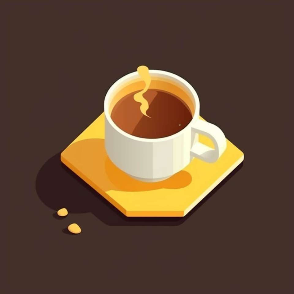 en kaffekopp med gott kaffe
