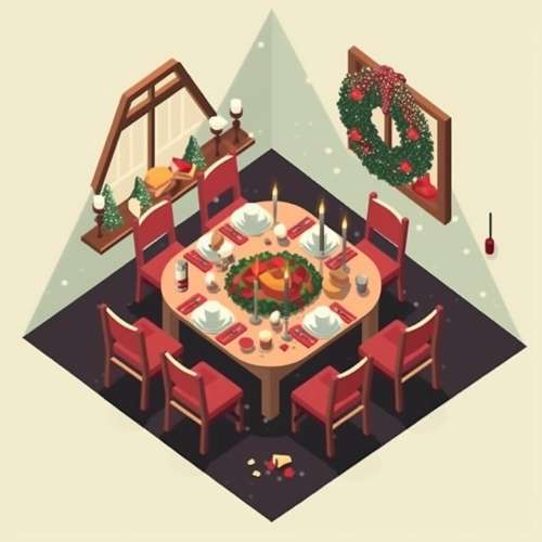 ett svenskt julbord